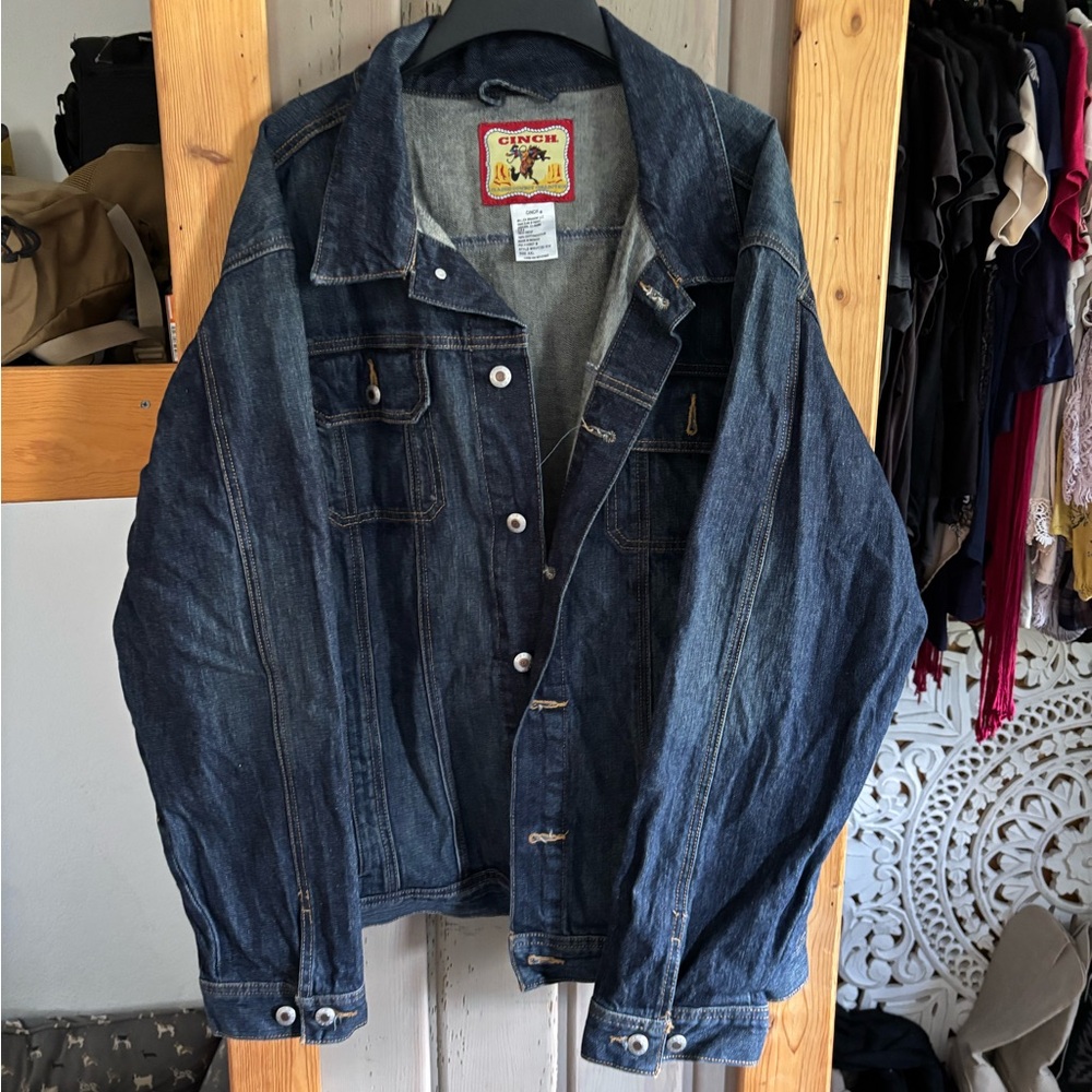 Cinch Men's Classic Blue Denim Jacket